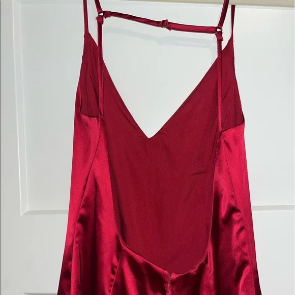 SOLD Red superdown mini dress - Picture 5 of 6